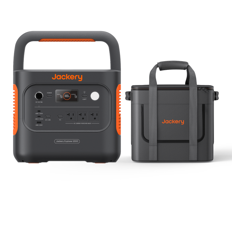 Jackery Explorer  2000 v2 Portable Power Station - Size Comparison