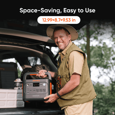 Jackery Solar Generator 1500 v2 heavy-duty lithium power unit, front perspective