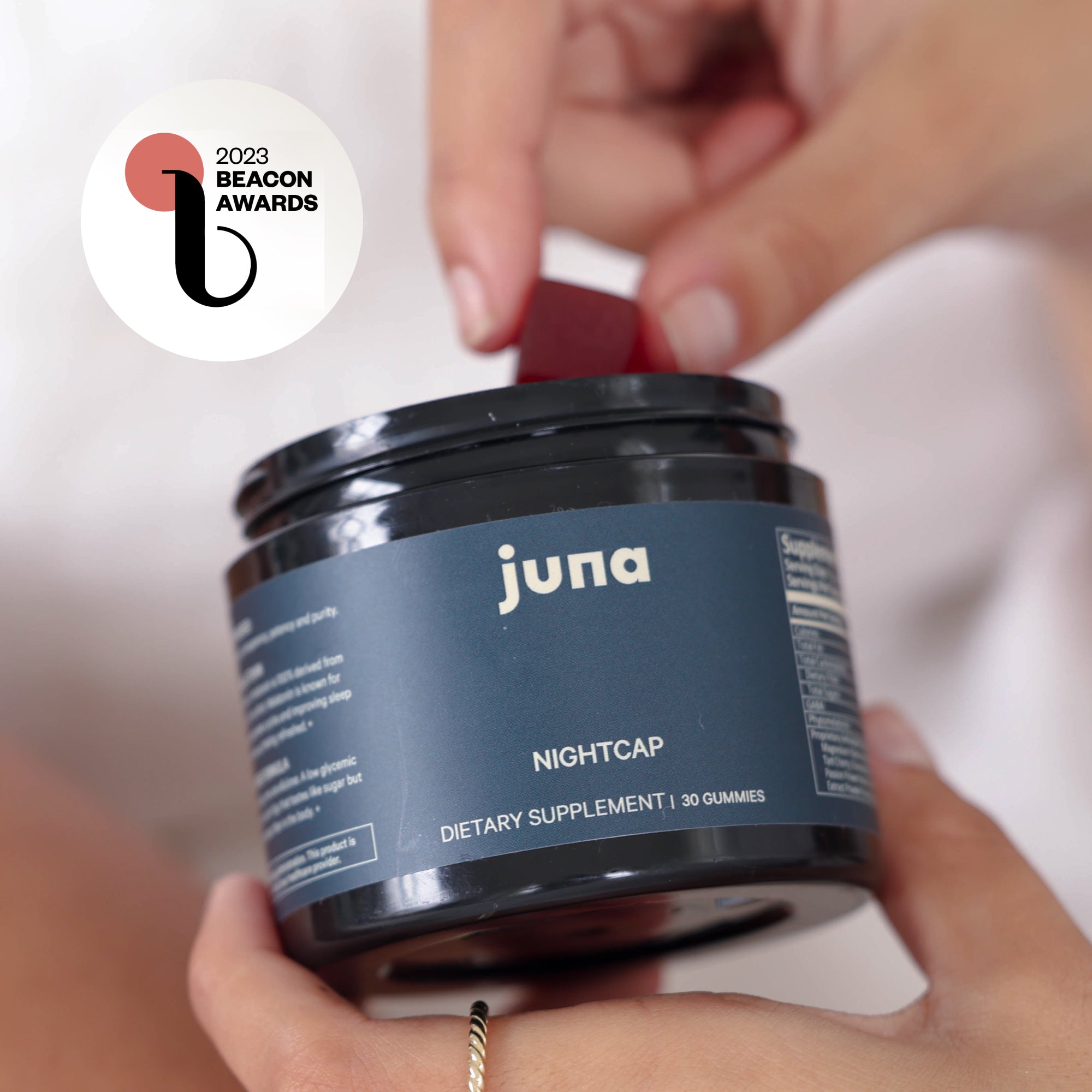 JUNA : Nightcap  Gummies - 2023 Beacon Awards