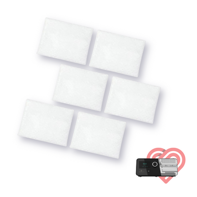 Spirit Medical disposable ultrafine pollen filters for React Health Luna G3 CPAP machines