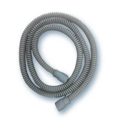 Luna TravelPAP travel CPAP machine with tubing attached
