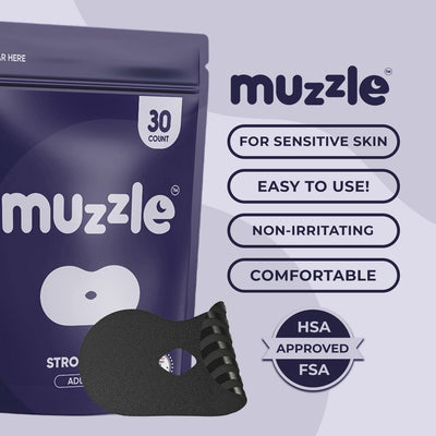 Graphic detailing medical-grade hypoallergenic adhesive safe for sensitive adult facial skin