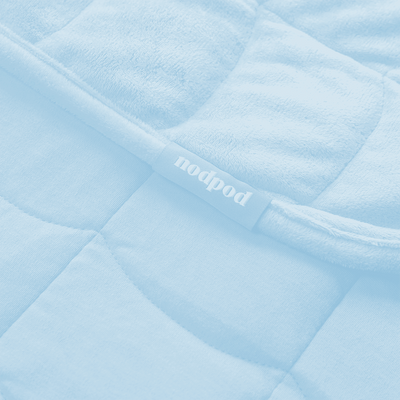 Nodpod BODY weighted blanket in Birthday, close-up of the fabric