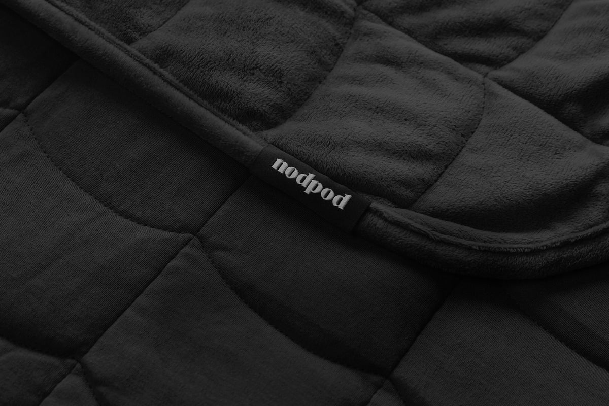 Nodpod BODY weighted blanket in Black Onyx