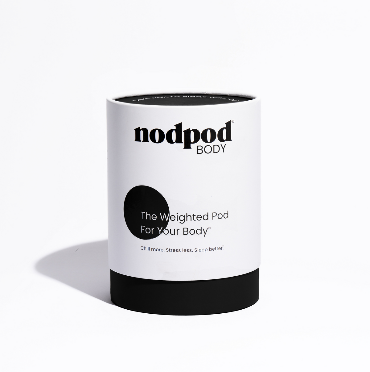 Nodpod BODY weighted blanket in Black Onyx
