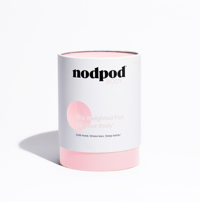Nodpod BODY weighted blanket in Blush Pink