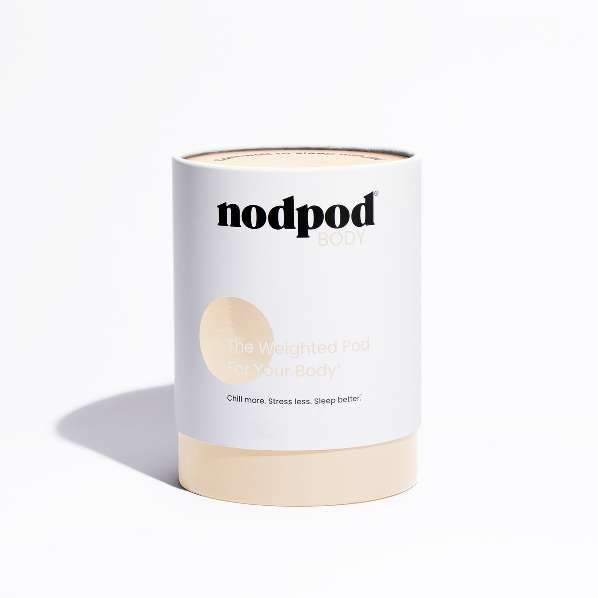 Nodpod BODY weighted blanket in Bone
