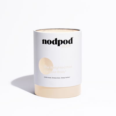 Nodpod BODY weighted blanket in Bone
