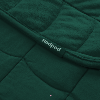 Nodpod BODY weighted blanket in Vine, close-up of the fabric