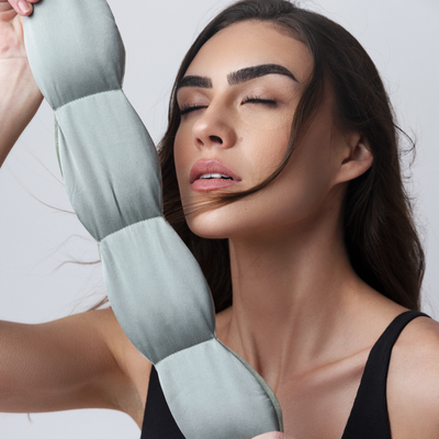 Nodpod Mineralized Silk weighted sleep mask