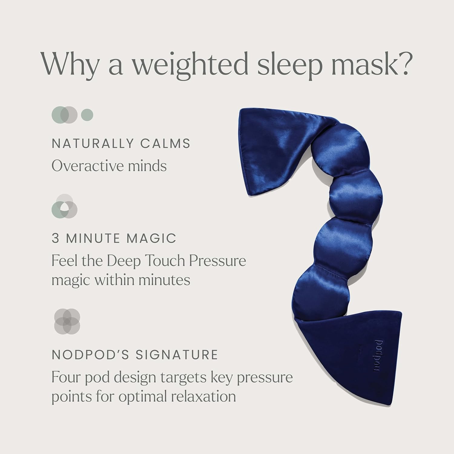 Nodpod : SILK Sleep Mask - Calming