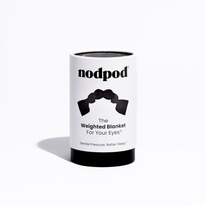 Nodpod weighted sleep mask in Black Onyx
