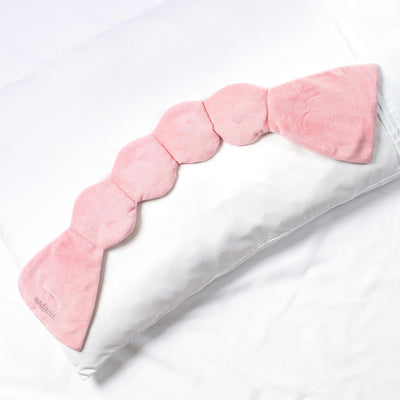 Nodpod weighted sleep mask in Blush Pink