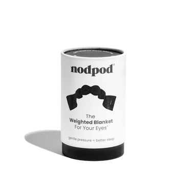 Nodpod weighted sleep mask in Black Onyx