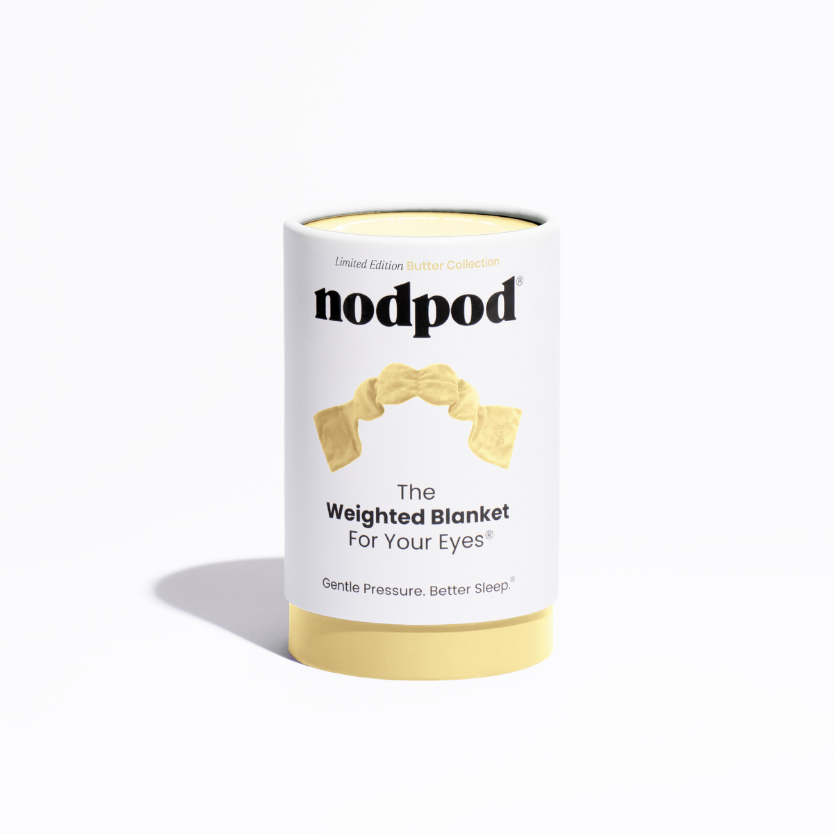 Nodpod weighted sleep mask in Butter