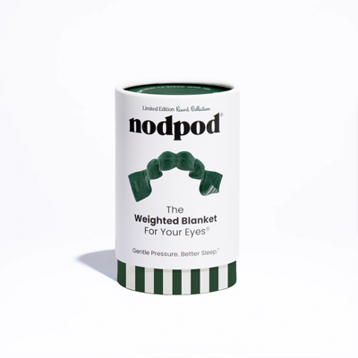 Nodpod weighted sleep mask in Green Cabana