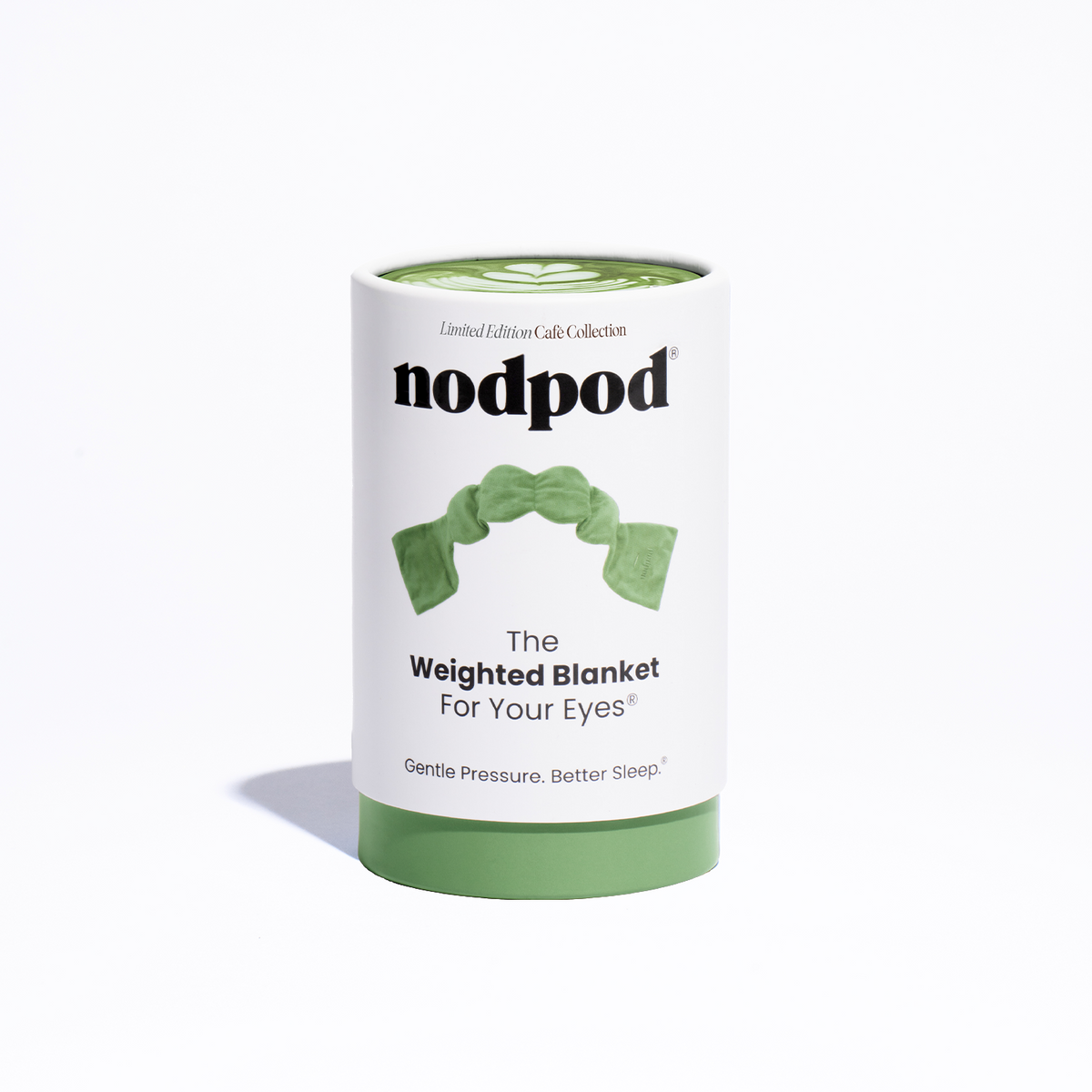 Nodpod weighted sleep mask in Matcha