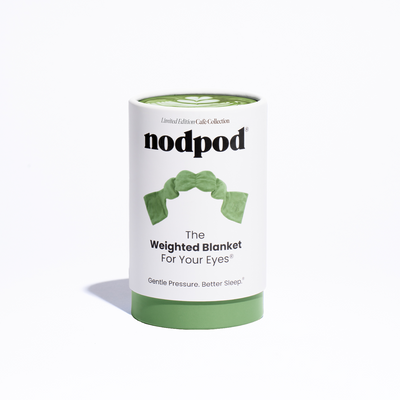Nodpod weighted sleep mask in Matcha