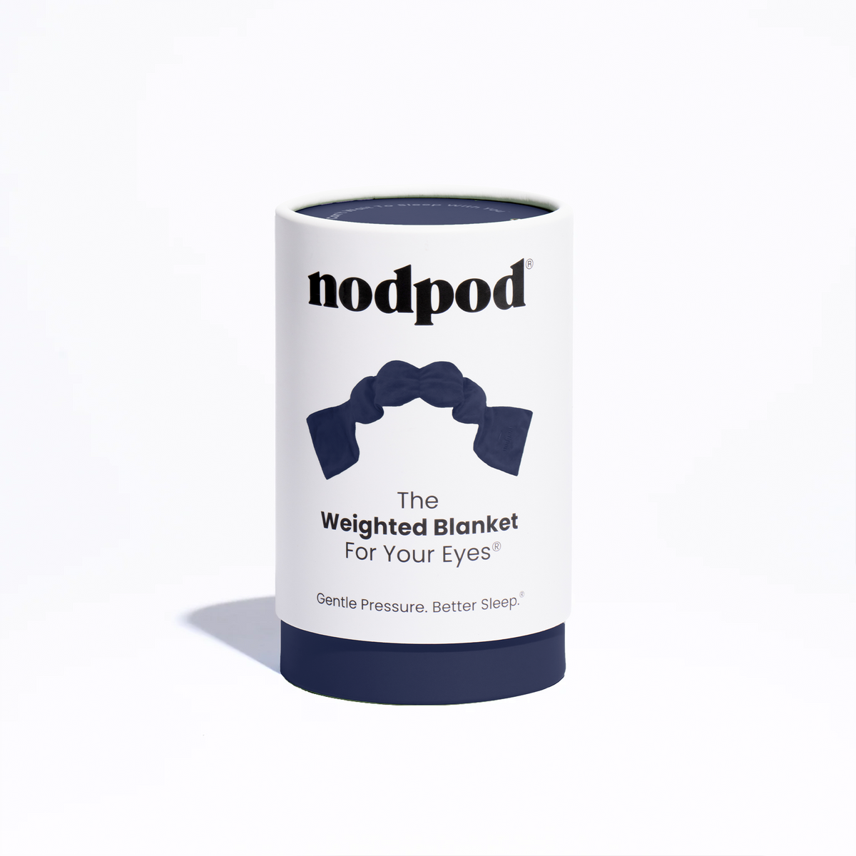 Nodpod weighted sleep mask in Midnight