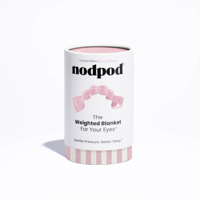 Nodpod weighted sleep mask in Pink Cabana