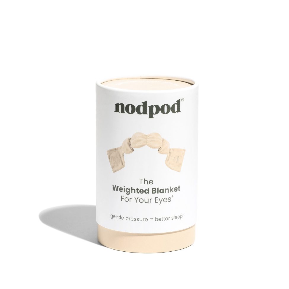 Nodpod weighted sleep mask in Sage