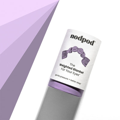 Nodpod weighted sleep mask in Wisteria