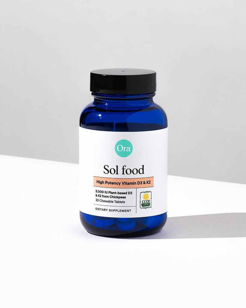 Ora Sol Food : High Potency Vitamin D3 & K2