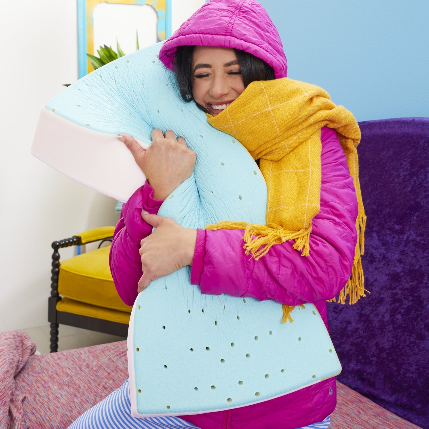 Pillow Cube - Ice Cube Deluxe - Soft, Huggable, Comfort