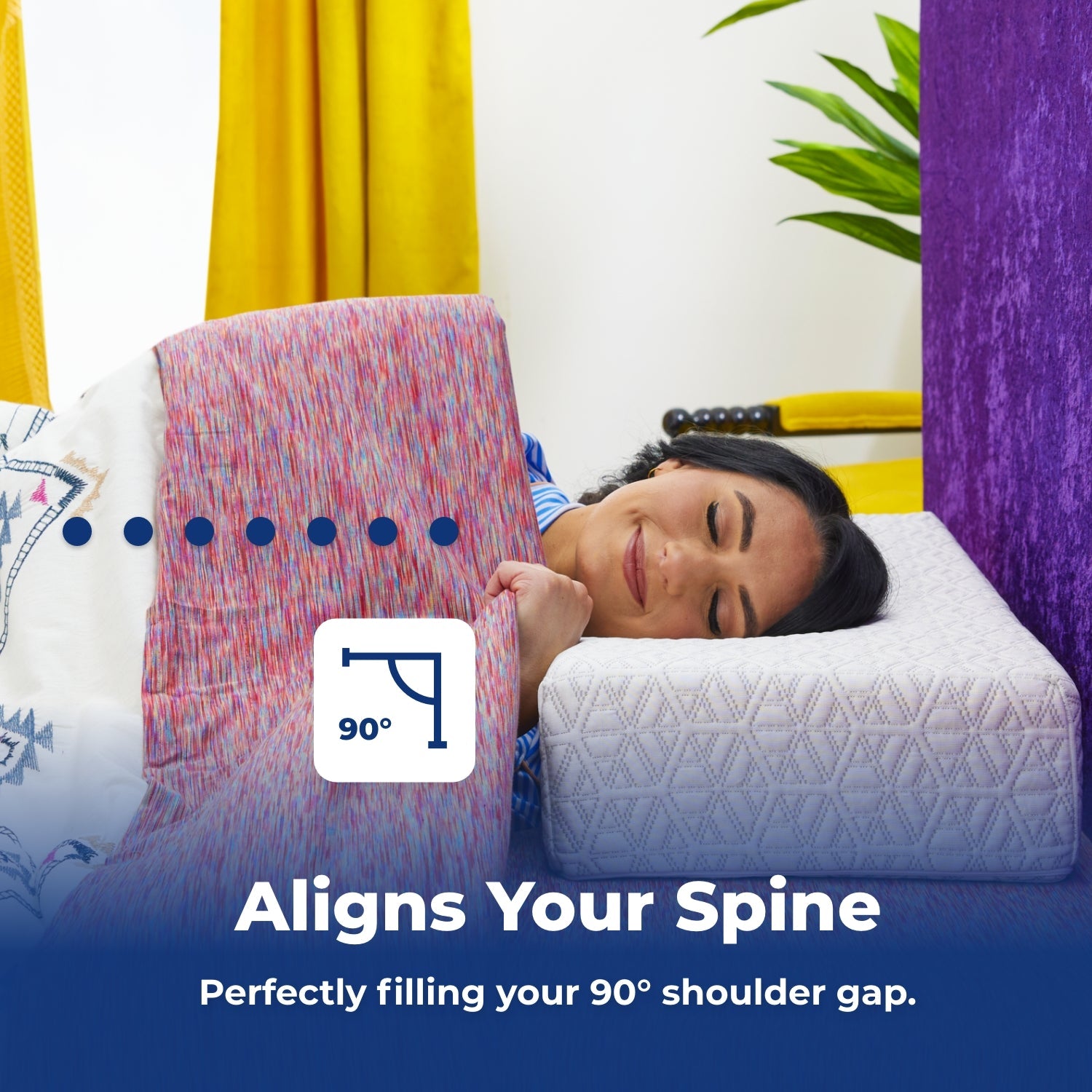 Pillow Cube - Ice Cube Deluxe - Aligns Your Spine