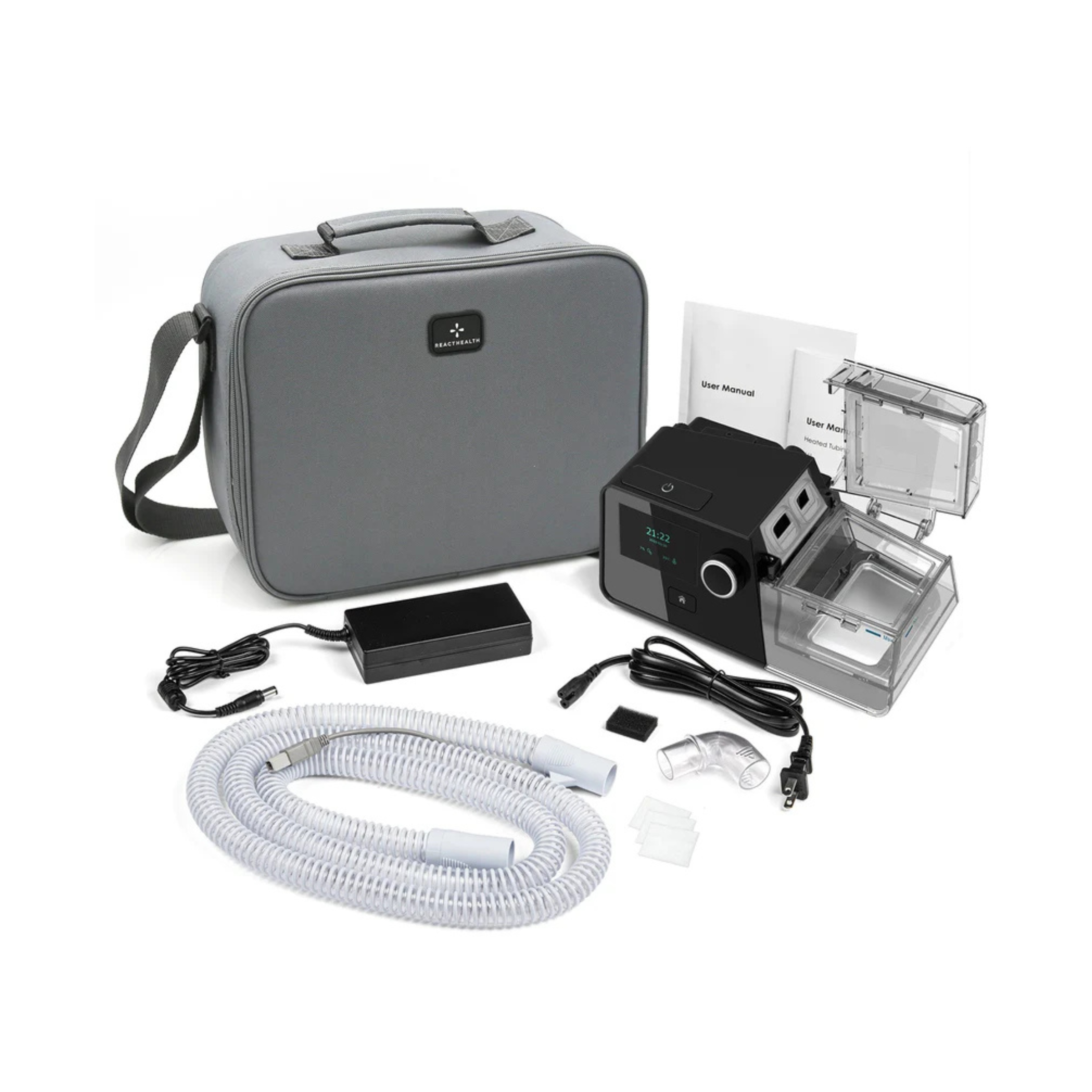 React Health Luna G3-X Auto CPAP Machine - Travel Kit User Manual, and Supplies