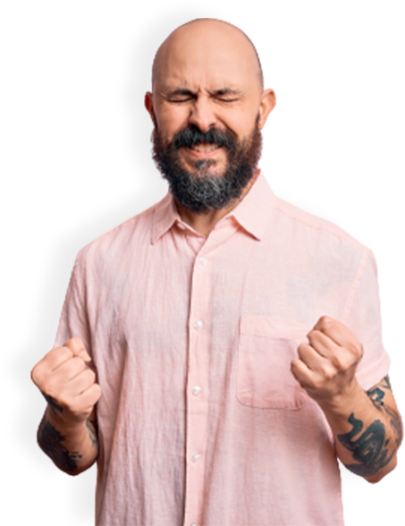Man excited to get moving forward with better sleep at Heartstrong.