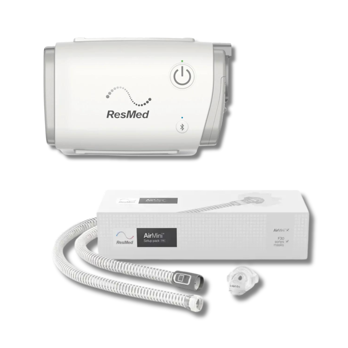 ResMed AirMini Travel CPAP and F30 Setup Pack