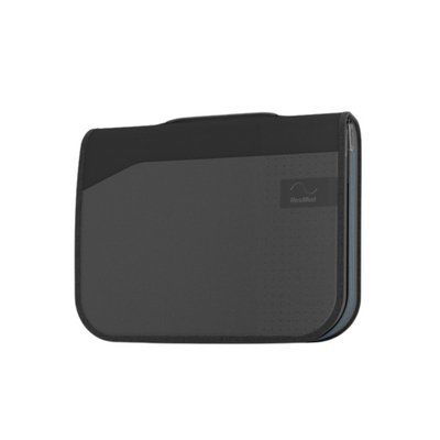 Zippered travel carrying case with shoulder strap for refurbished ResMed AirSense 11 CPAP machine