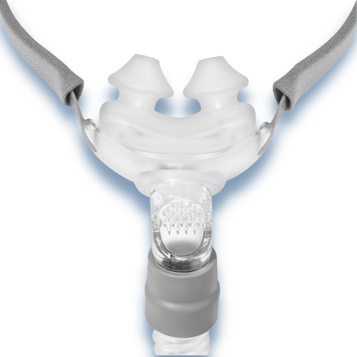 Rio II nasal pillow CPAP mask cushion, close front view