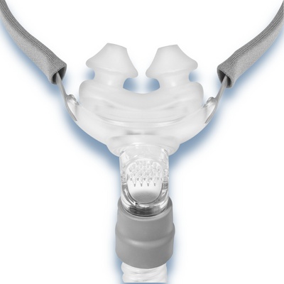 Rio II nasal pillow CPAP mask cushion, close front view