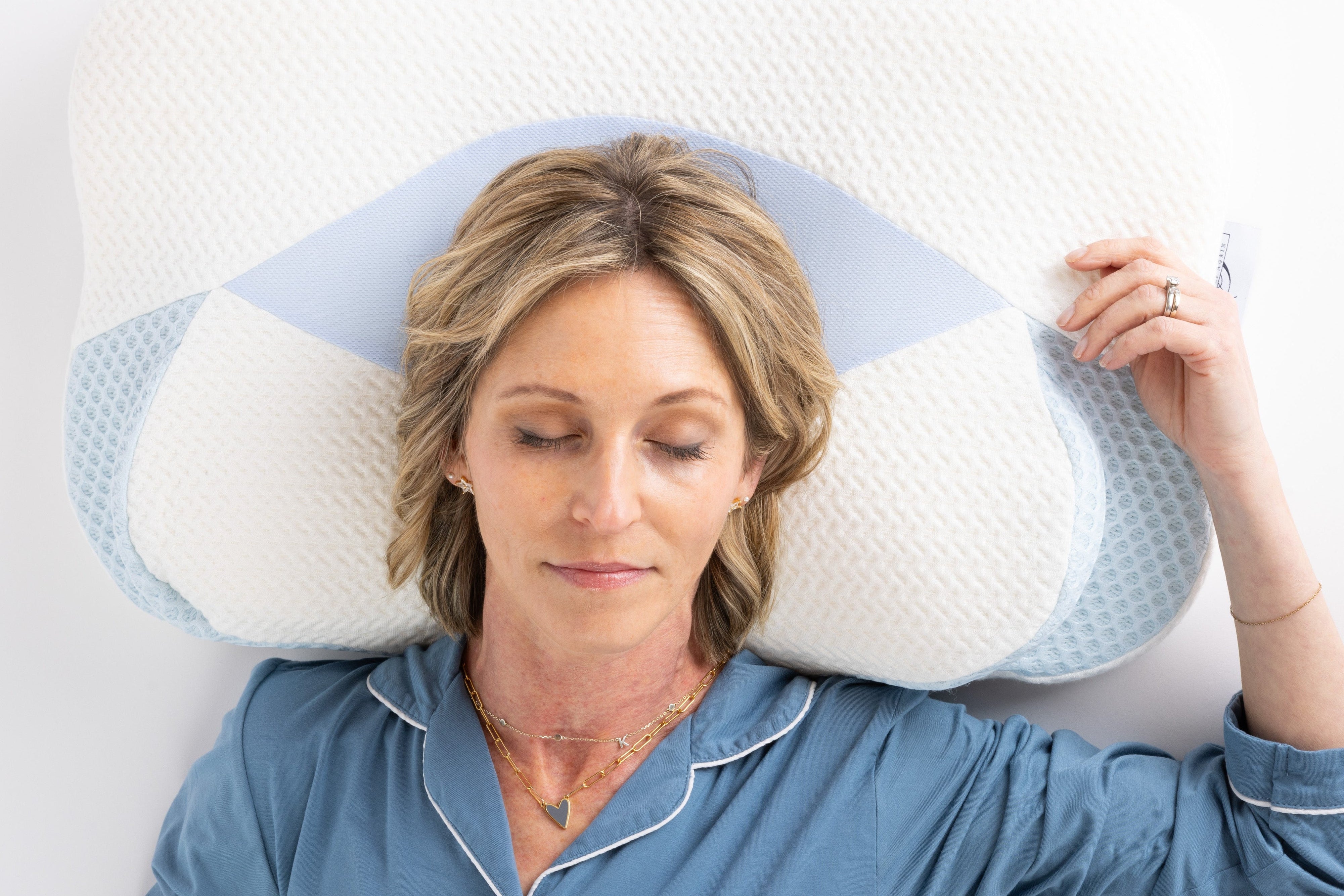 Cervical Head Pillow with Bamboo Cover - Heartstrong Sleep