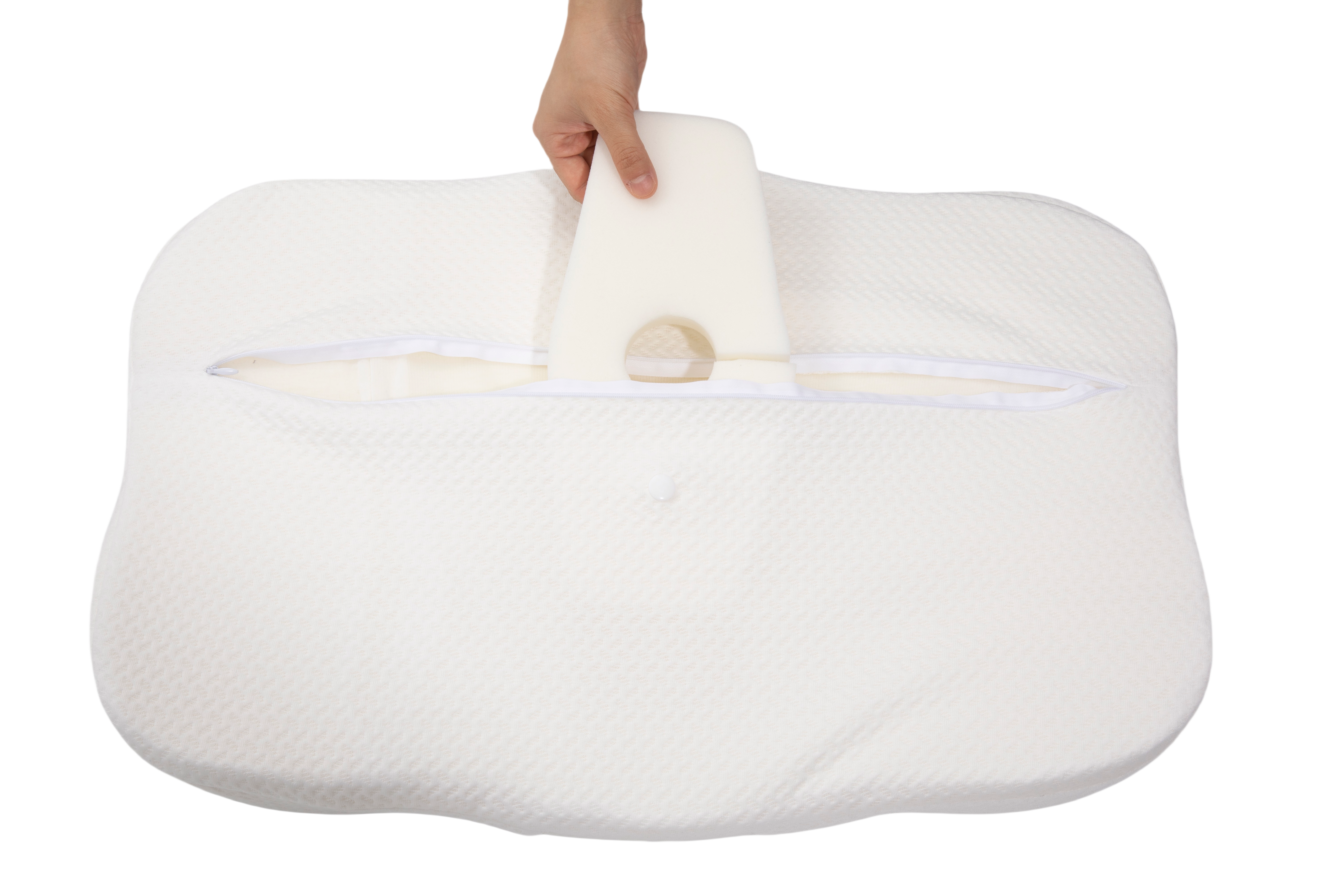 Cervical Head Pillow with Bamboo Cover - Heartstrong Sleep