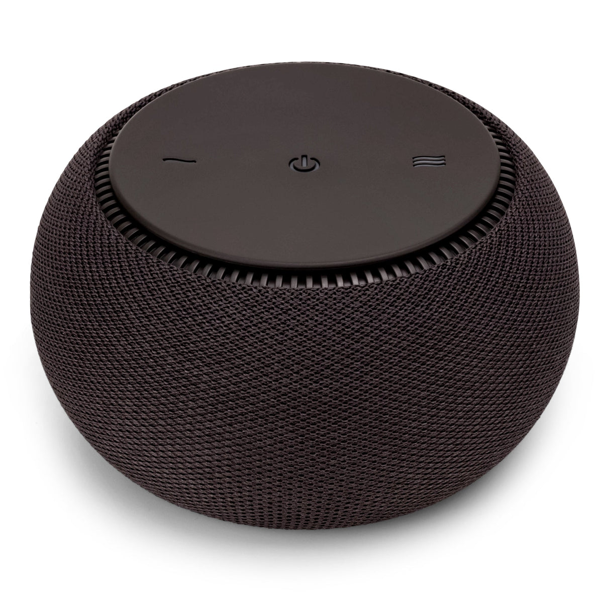 SNOOZ Pro acoustic smart white noise sound machine in sleek midnight black finish