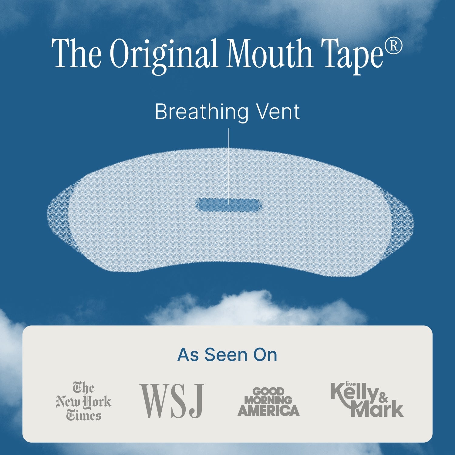SomniFix Mouth Tape - Breathing Vent