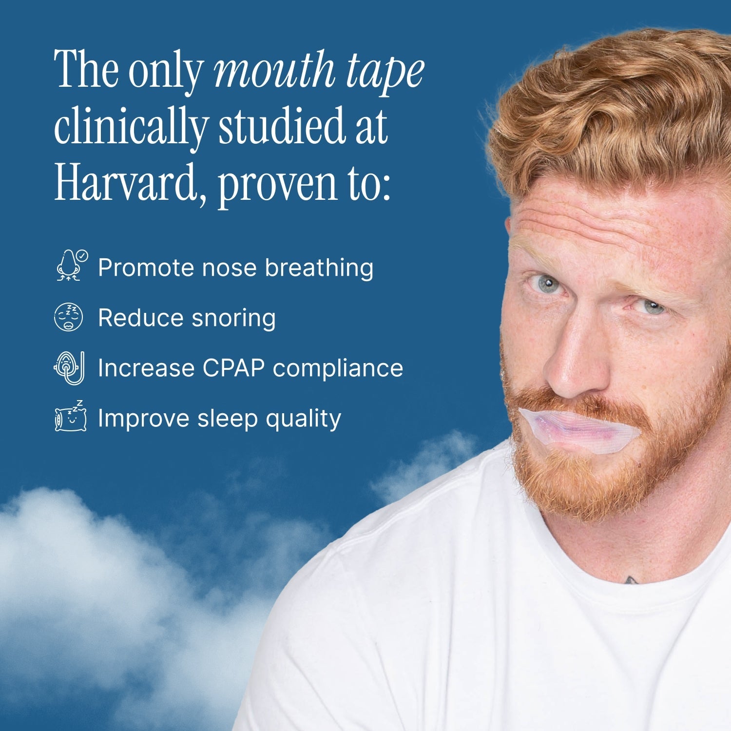 SomniFix Mouth Tape - Reduce Snoring