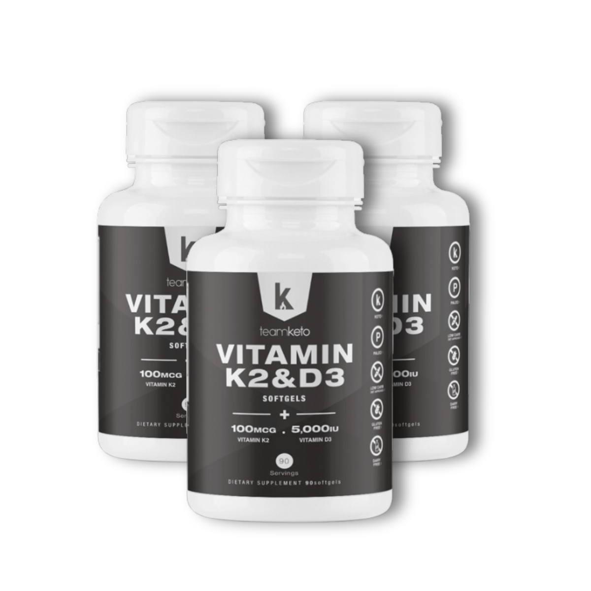 Team Keto : Vitamin K2 & D3