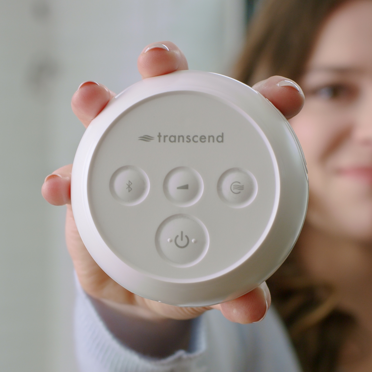 Transcend Micro Travel CPAP Machine - In Hand