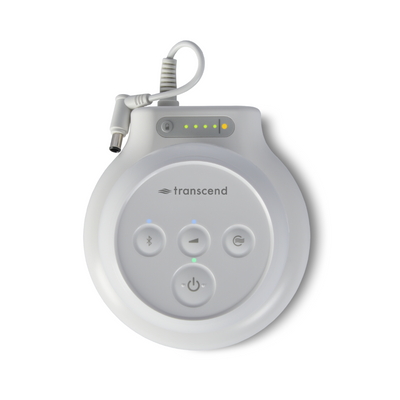 Transcend Micro Travel CPAP Machine and PowerAway Batter - Top View
