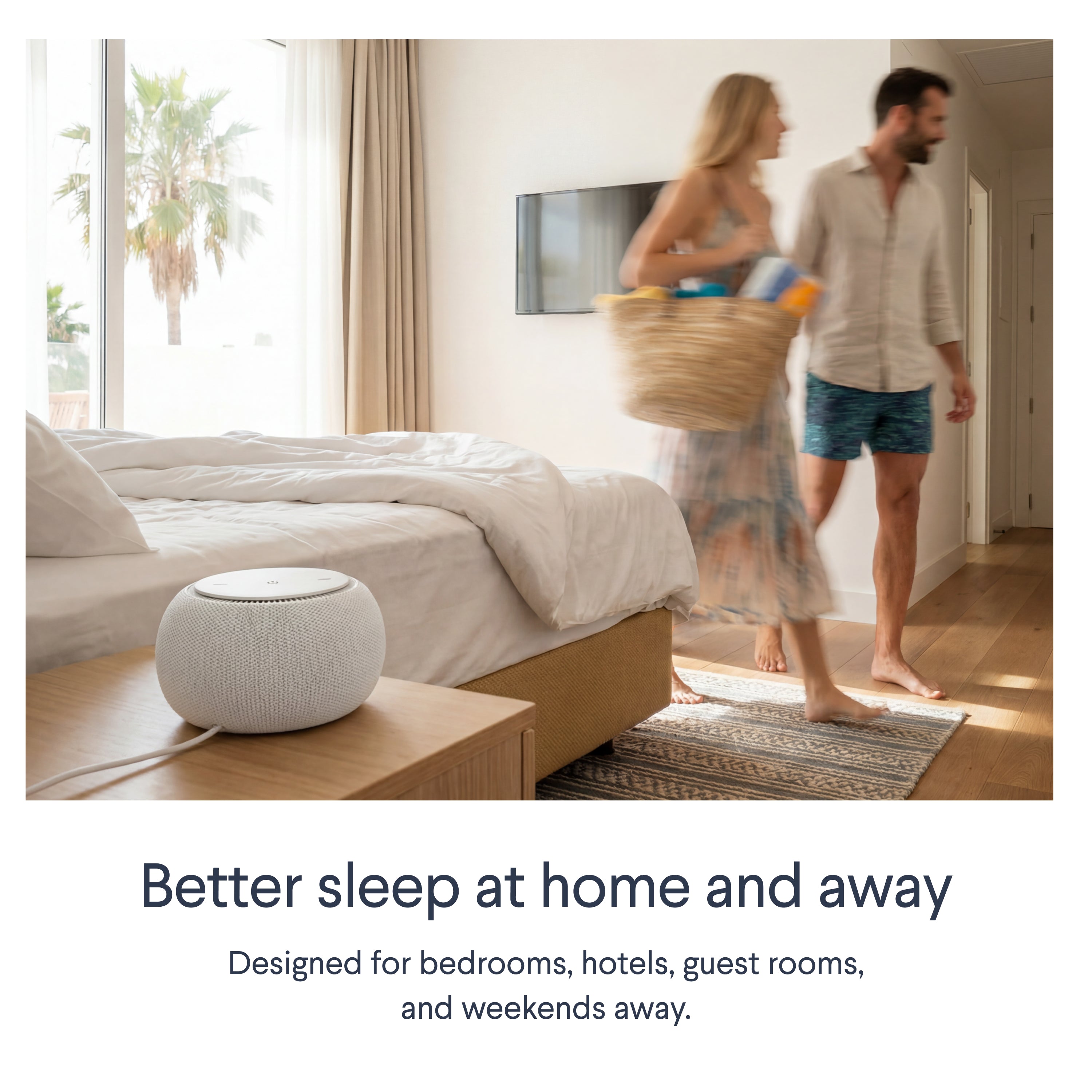 SNOOZ Pro : Smart White Noise Sound Machine - Heartstrong Sleep