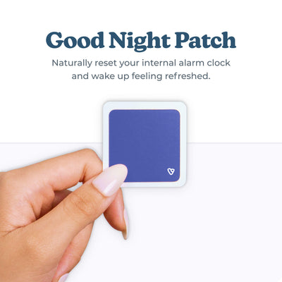 Vibrants Bio-Frequency Good Night Patch showing energetic frequency sleep support design
