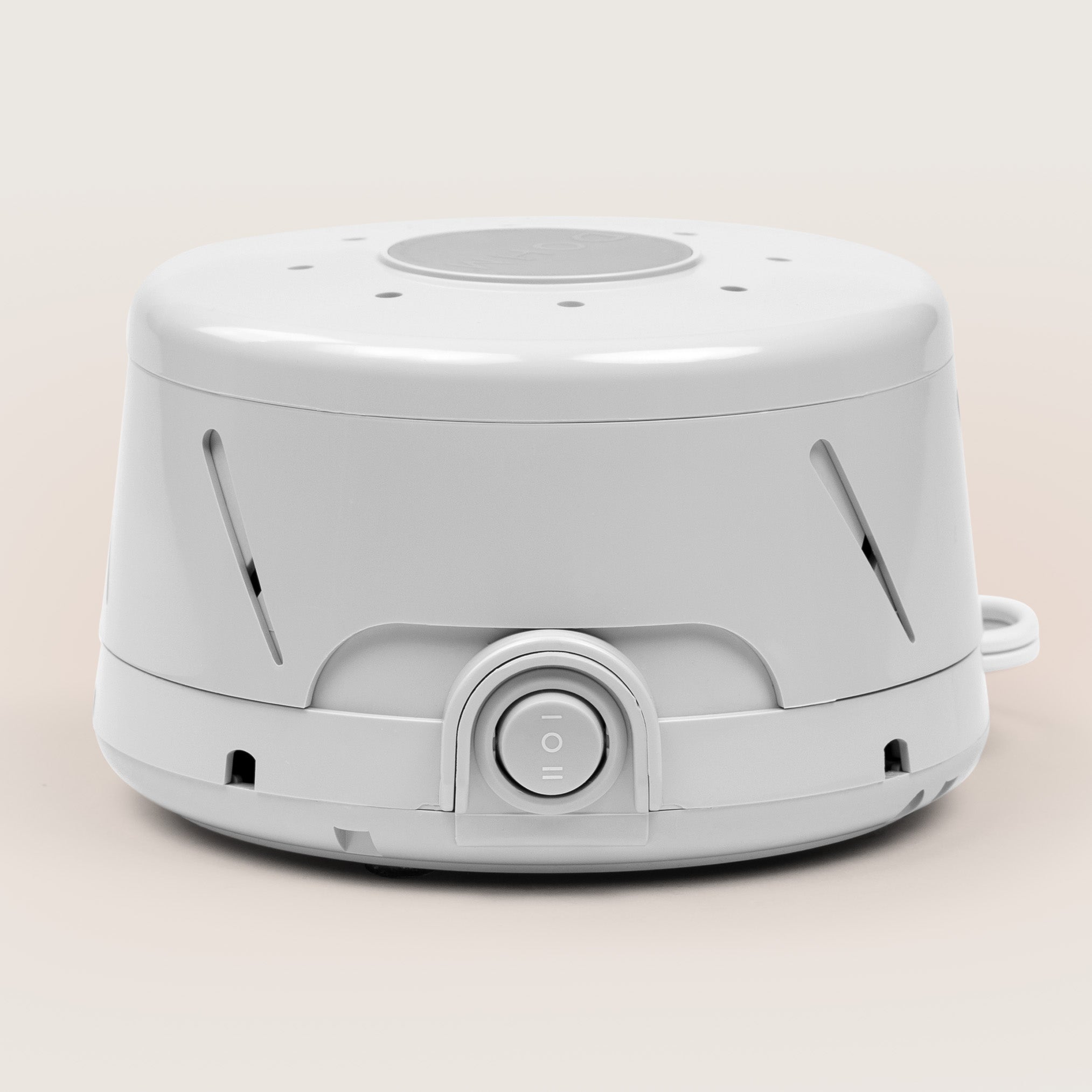 Yogasleep Dohm Classic dual-speed fan-based white noise sound machine in slate gray