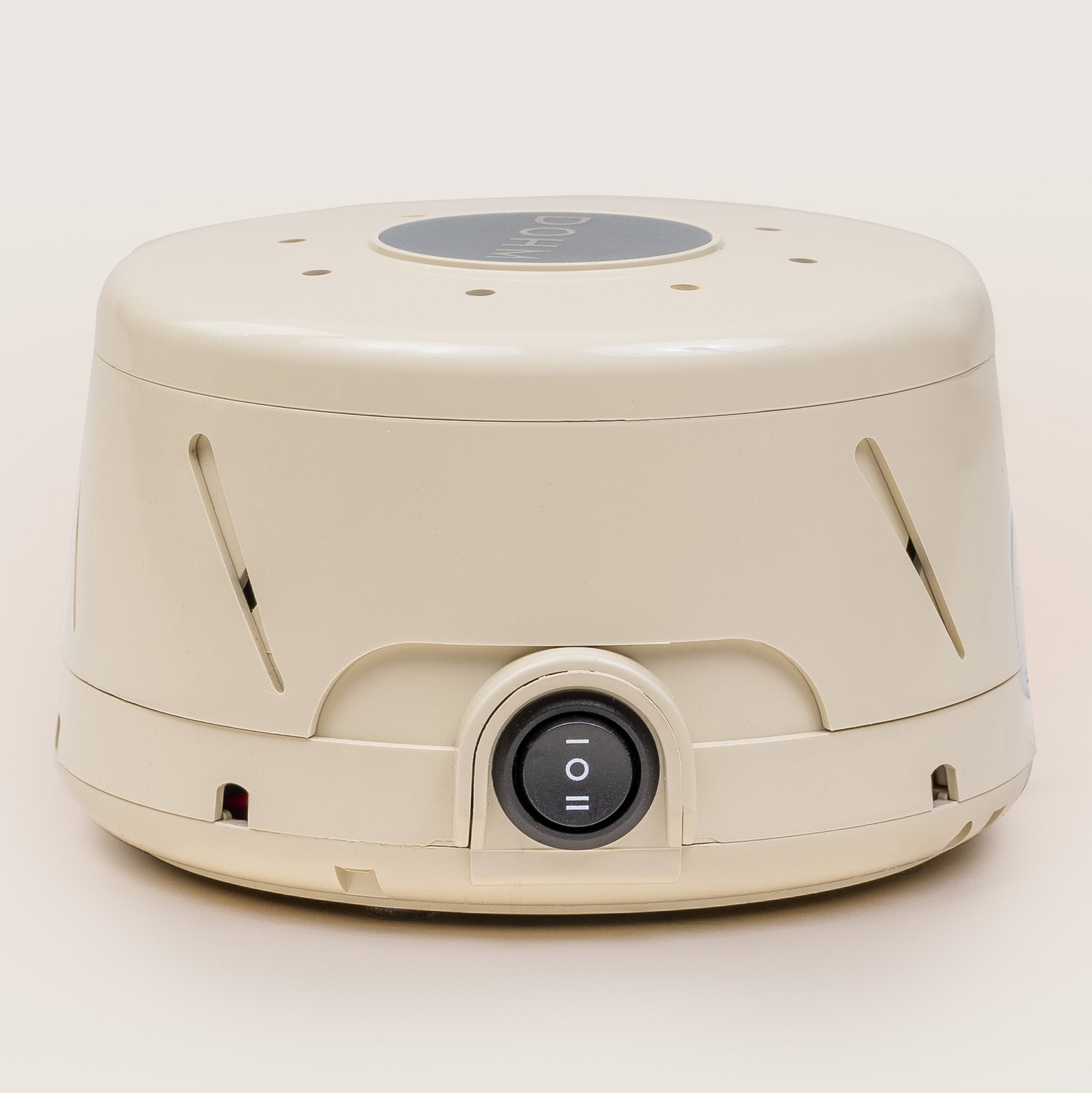 Yogasleep Dohm Classic natural white noise sound machine in warm tan finish