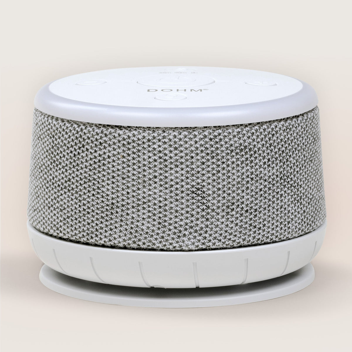 Yogasleep Dohm Nova sound machine with real fan-based white noise and amber night light
