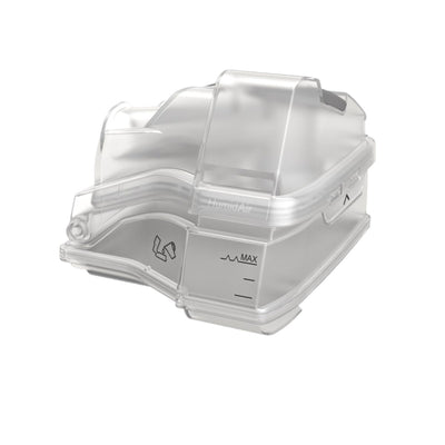 ResMed AirCurve 10 VAuto bi-level machine with HumidAir water chamber inserted