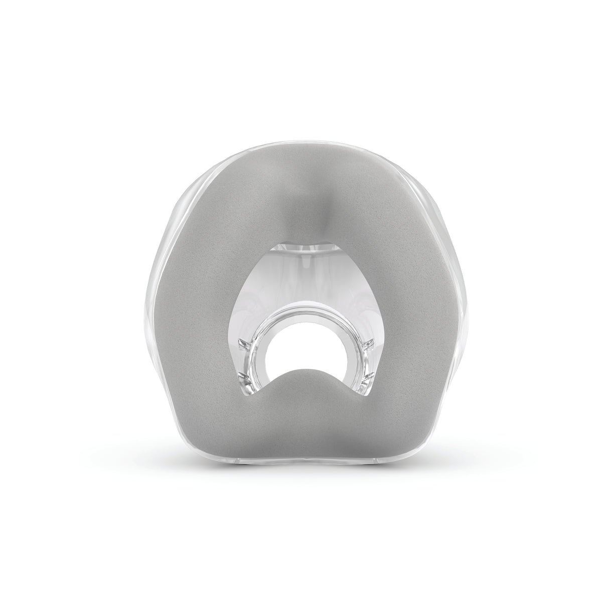 Rear view of ResMed AirTouch N20 memory foam nasal CPAP cushion in size small